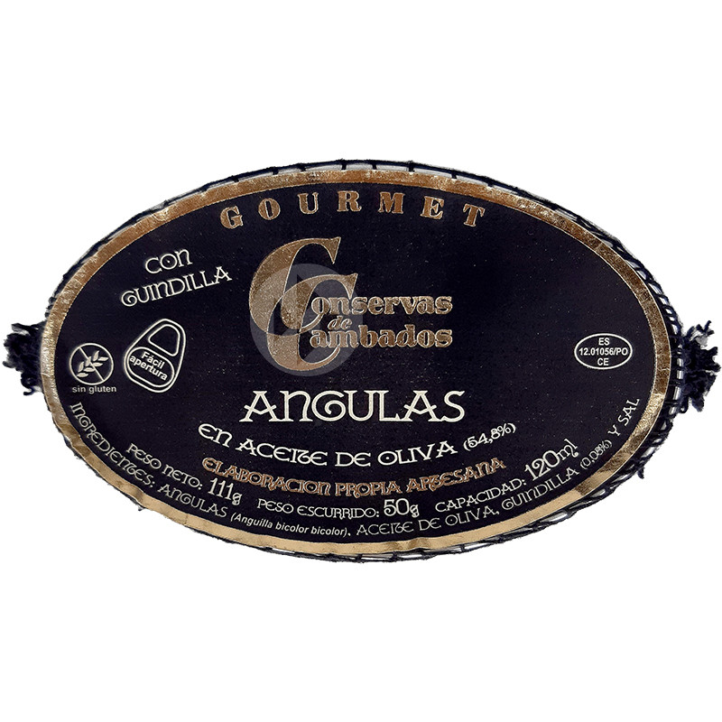 ANGULAS EN ACEITE DE OLIVA OL-120